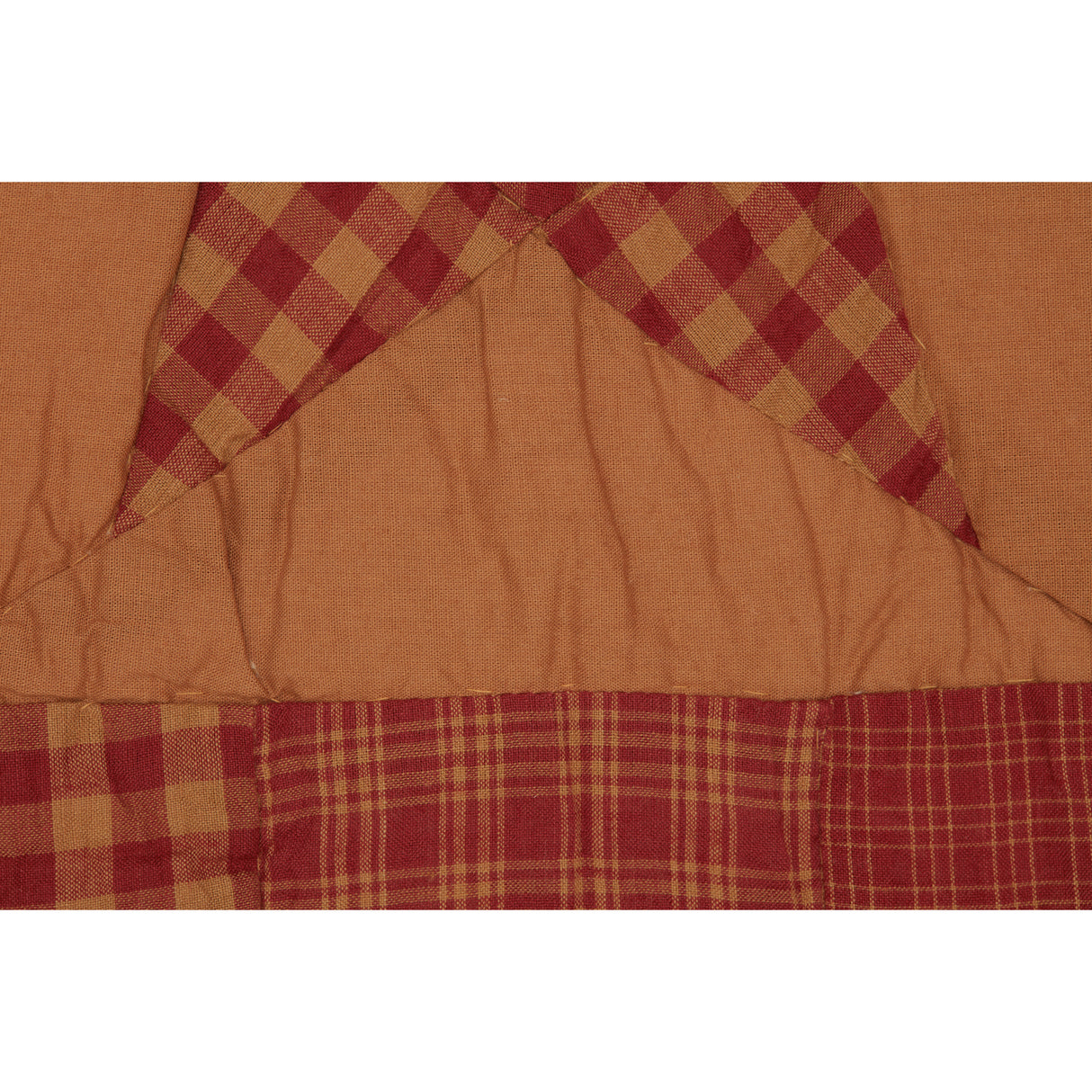 Ninepatch Star Quilted Throw 50x60