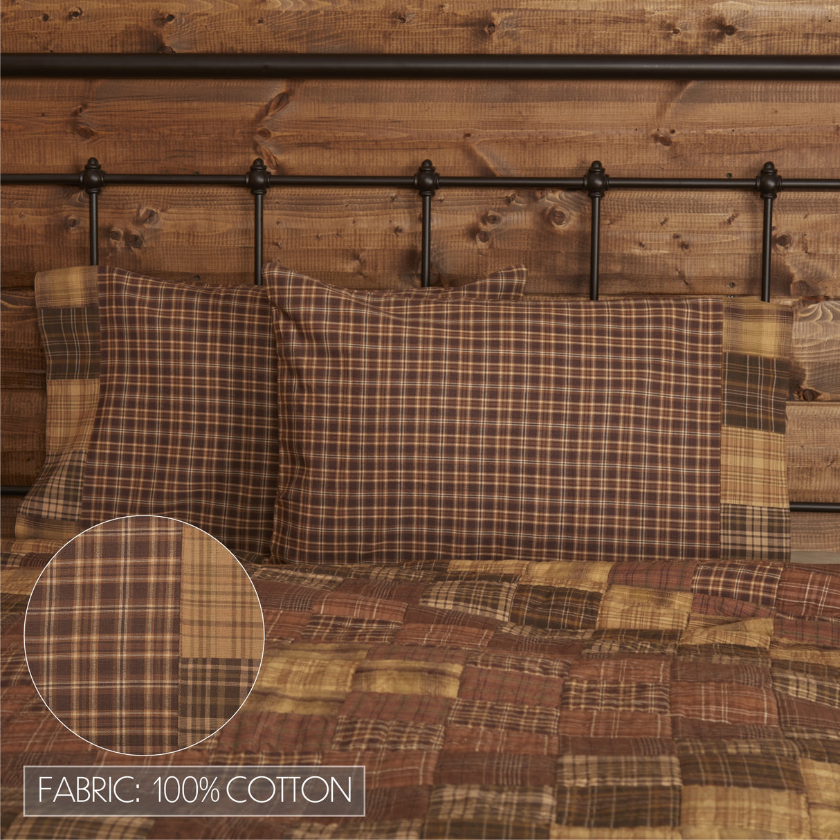 Prescott Pillow Case Block Border Set of 2