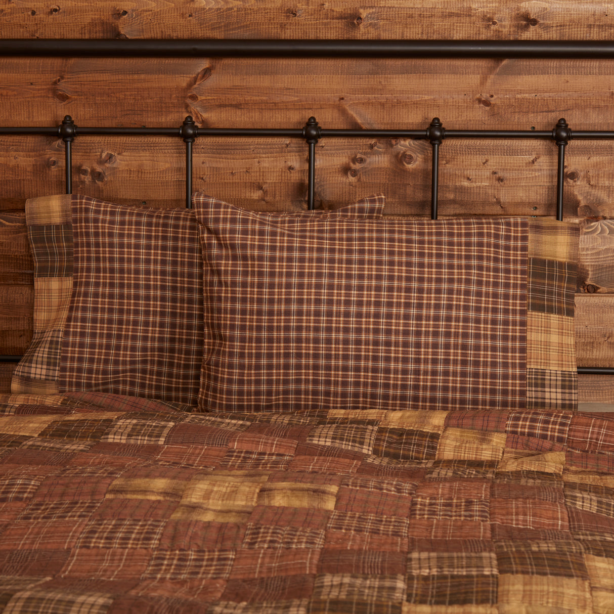 Prescott Pillow Case Block Border Set of 2