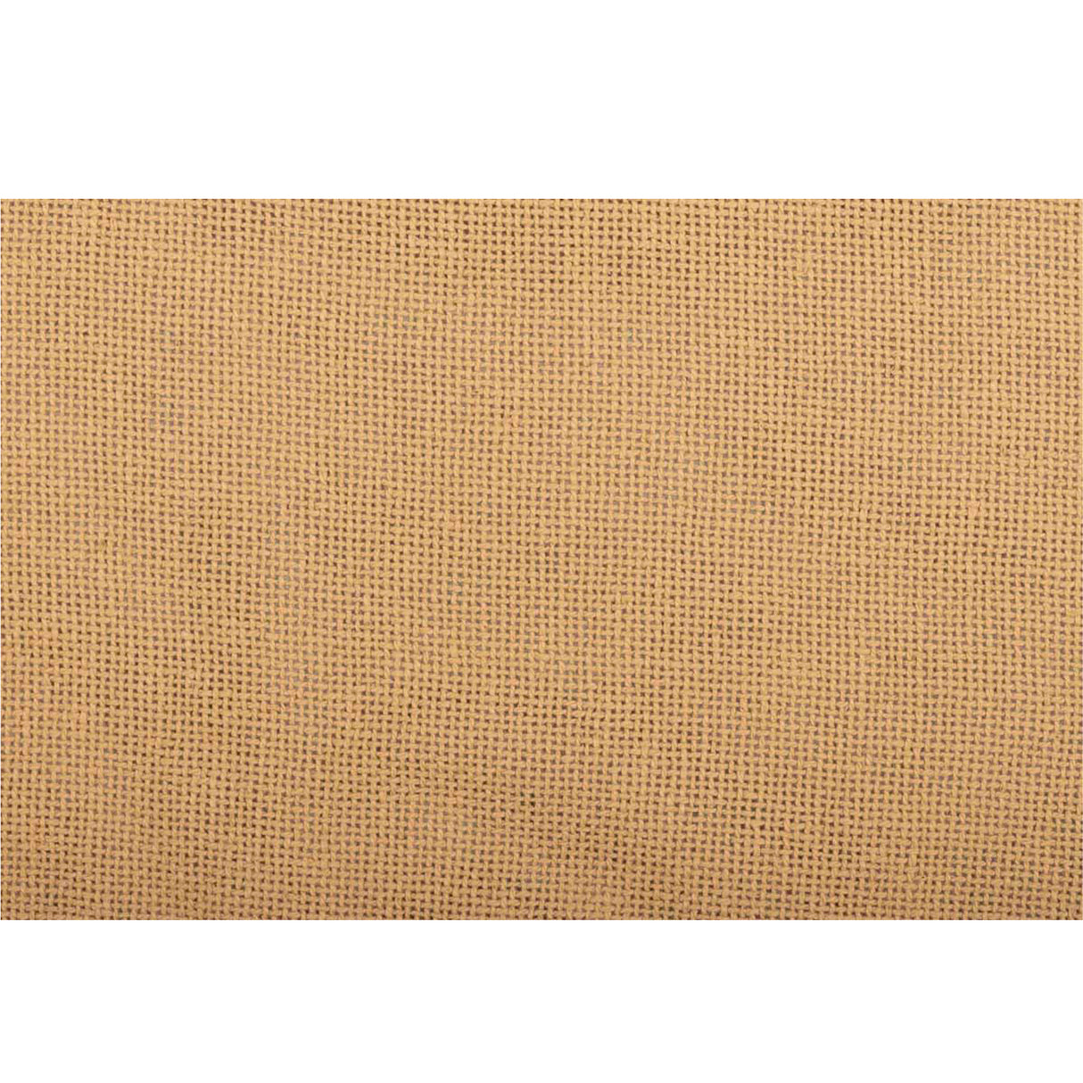 Burlap Fringed Bed Skirt