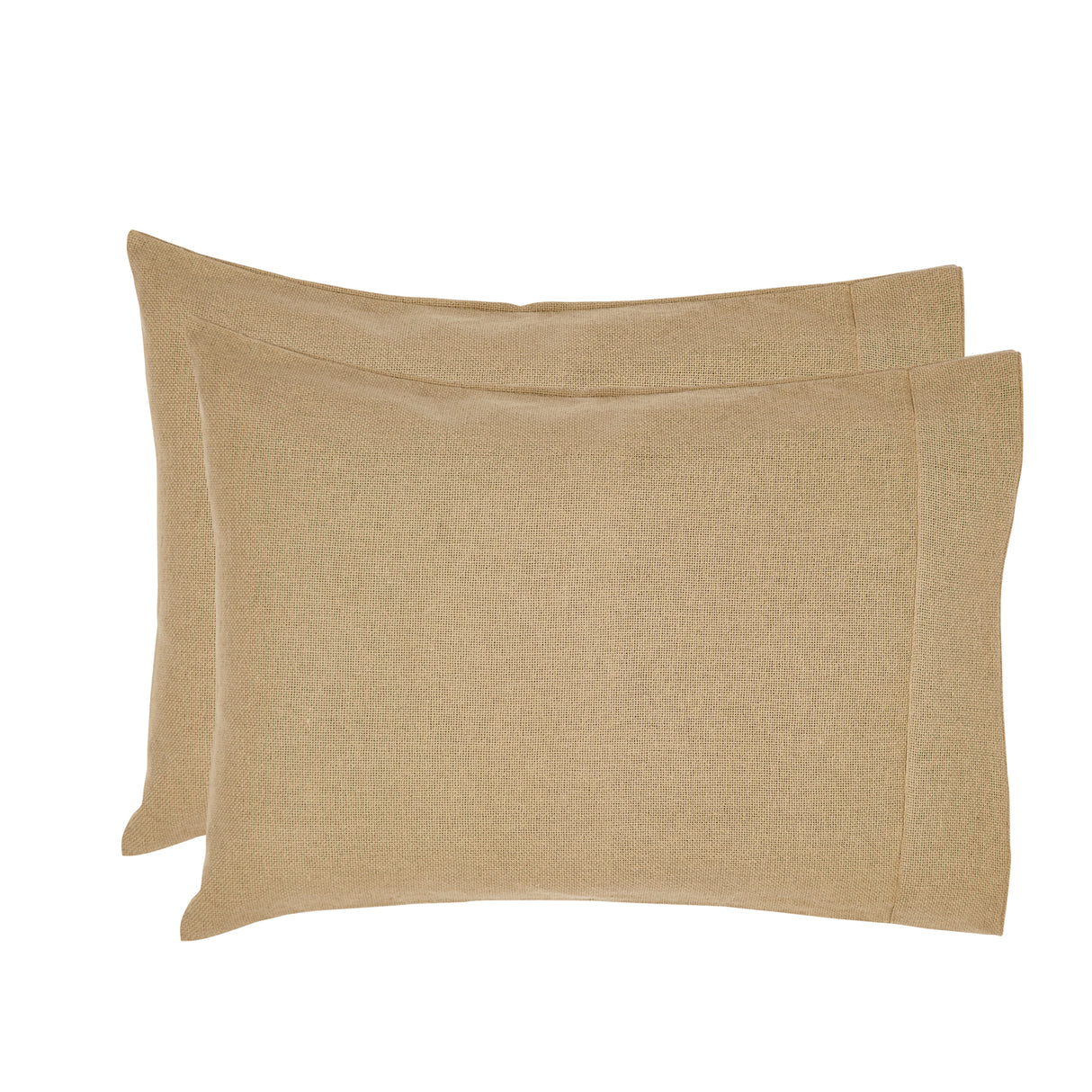 Burlap Pillow Case Set of 2