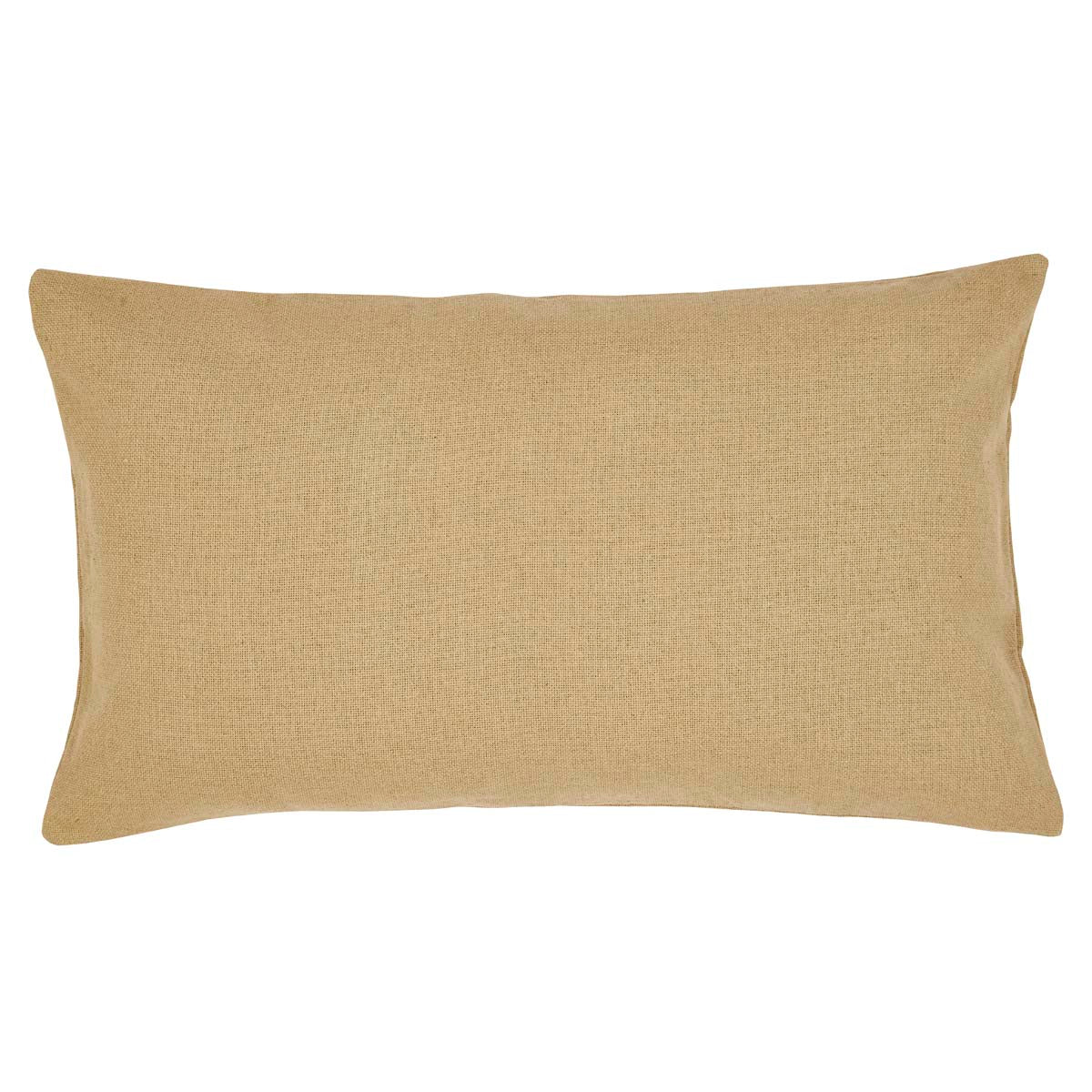Burlap Natural King Sham 21x37, Set of 2