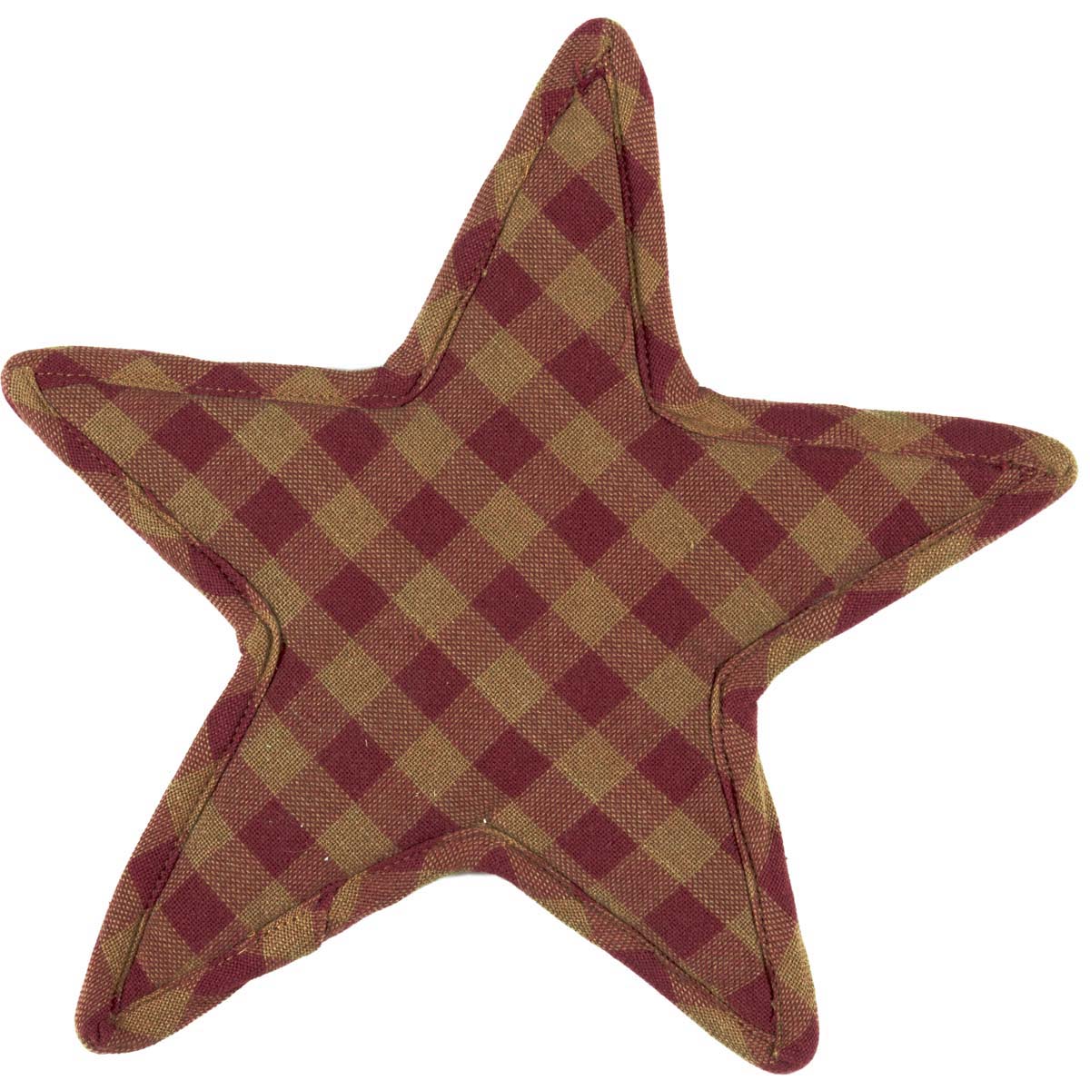 Burgundy Star Trivet Star Shape 10, Set of 3