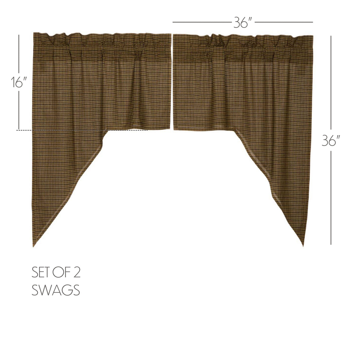 Tea Cabin Curtain Set