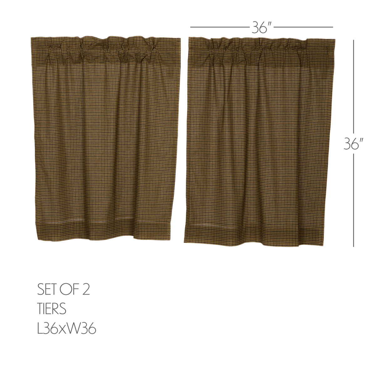 Tea Cabin Curtain Set