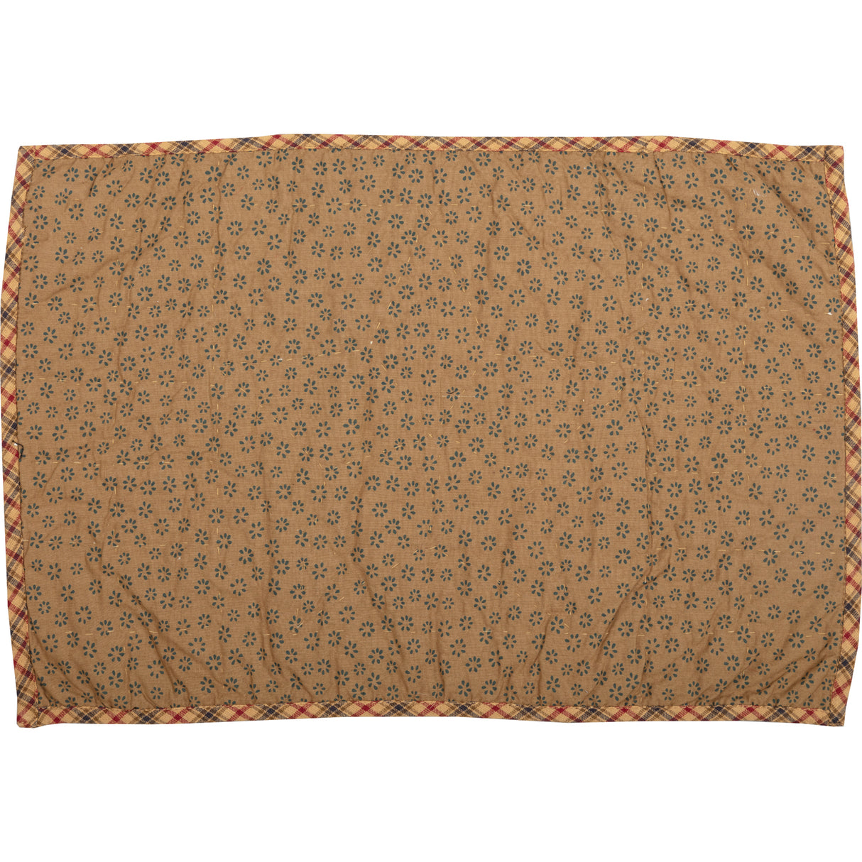 Arlington Placemat Quilted Patchwork Star Set of 6 12x18