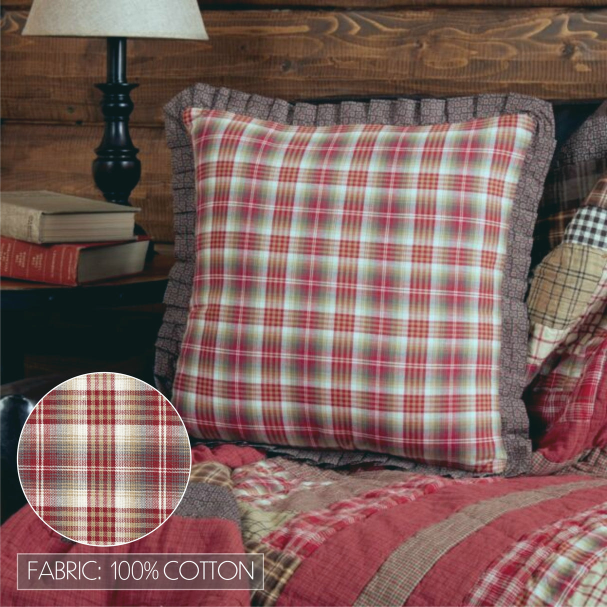 Tacoma Pillow Fabric Ruffled 16x16