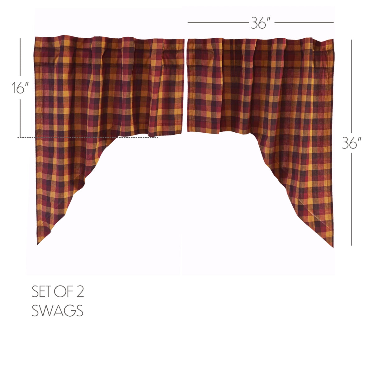 Heritage Farms Curtain Set