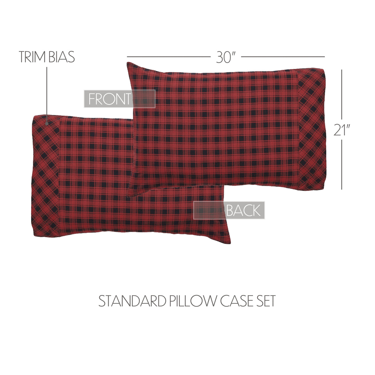 Cumberland Pillow Case Set of 2