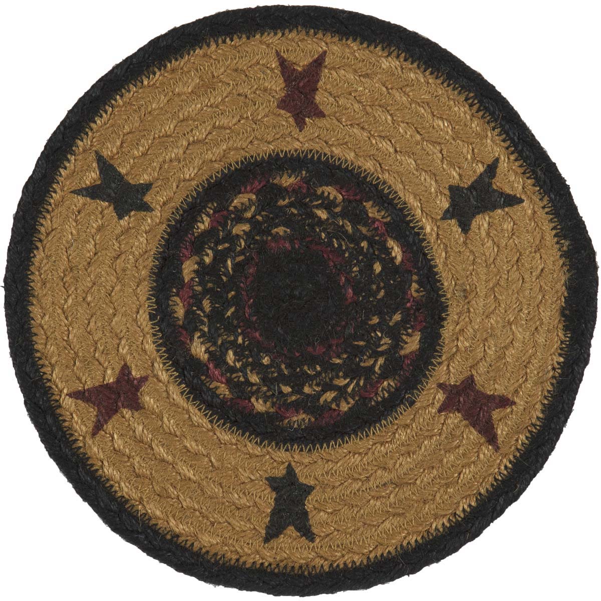 Heritage Farms Star Jute Trivet 8, Set of 3