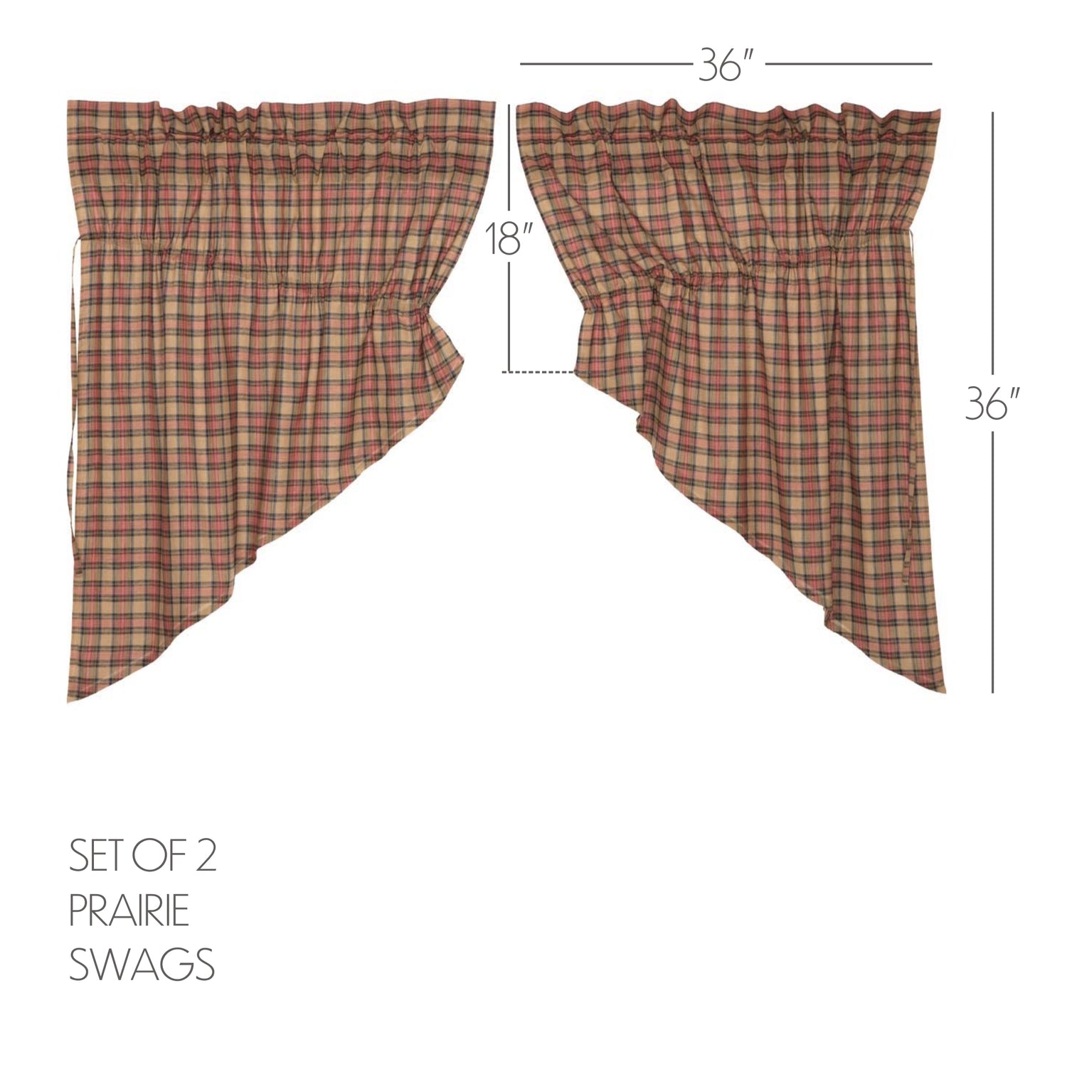 Crosswoods Curtain Set