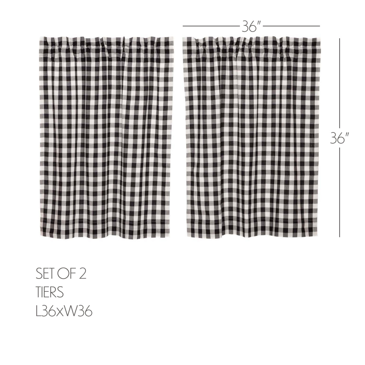 Annie Buffalo Check Curtain Set