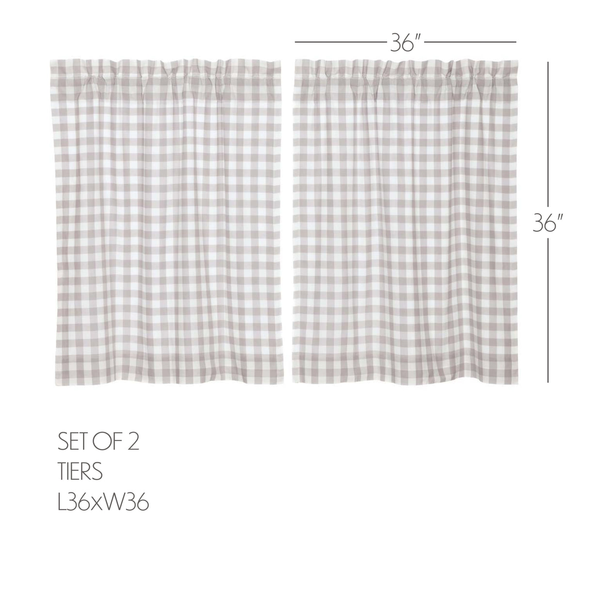 Annie Buffalo Check Curtain Set