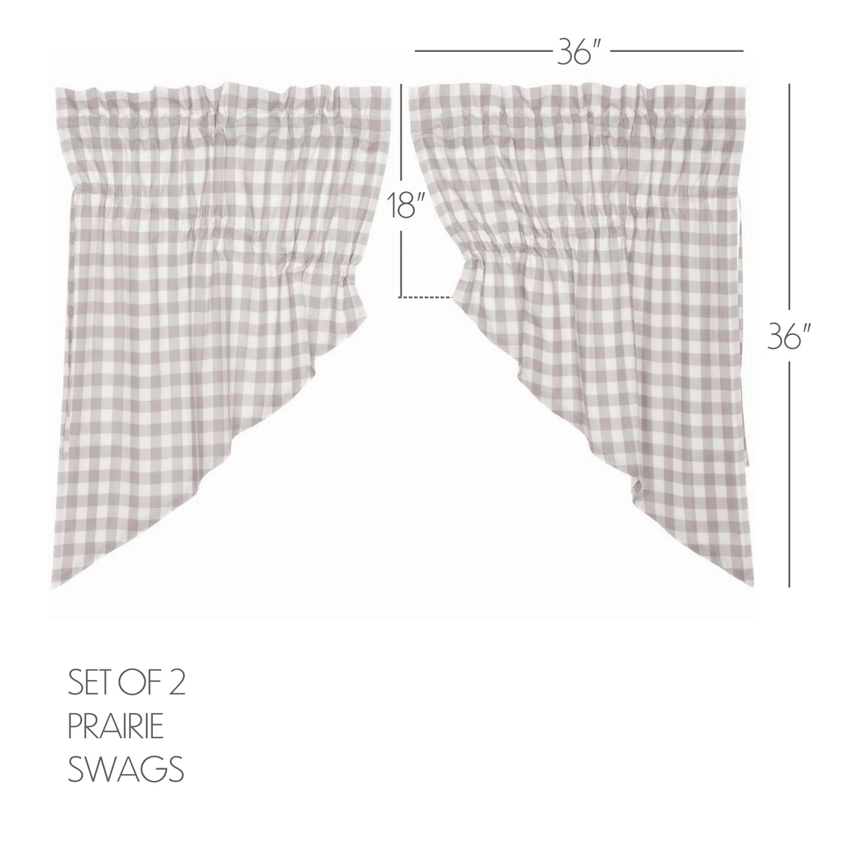 Annie Buffalo Check Curtain Set