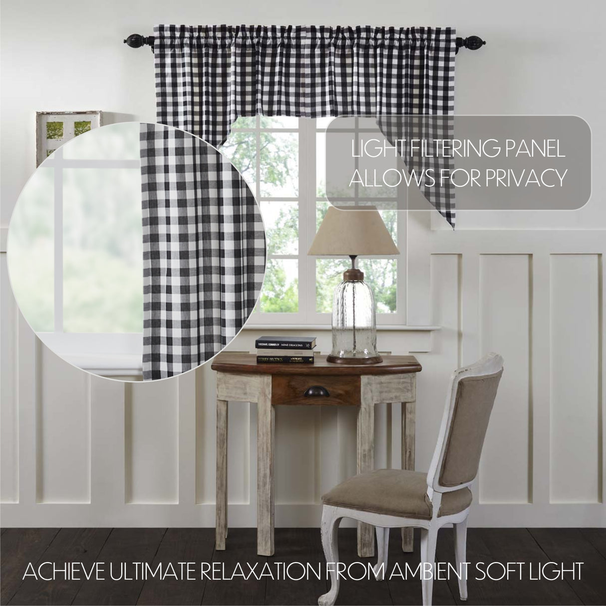 Annie Buffalo Check Curtain Set