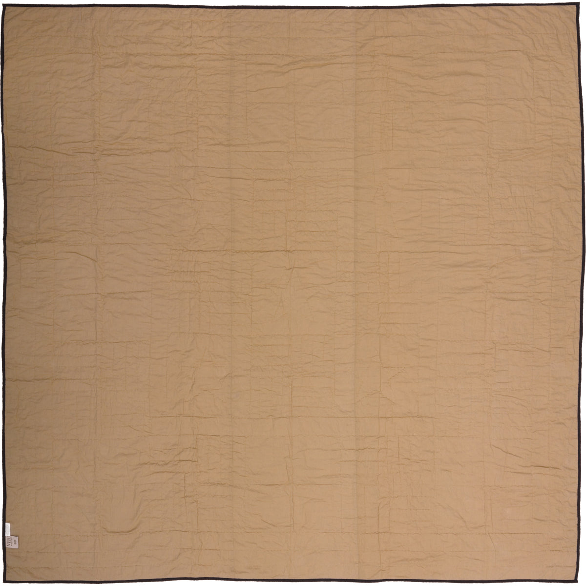 Black Check Star Quilt