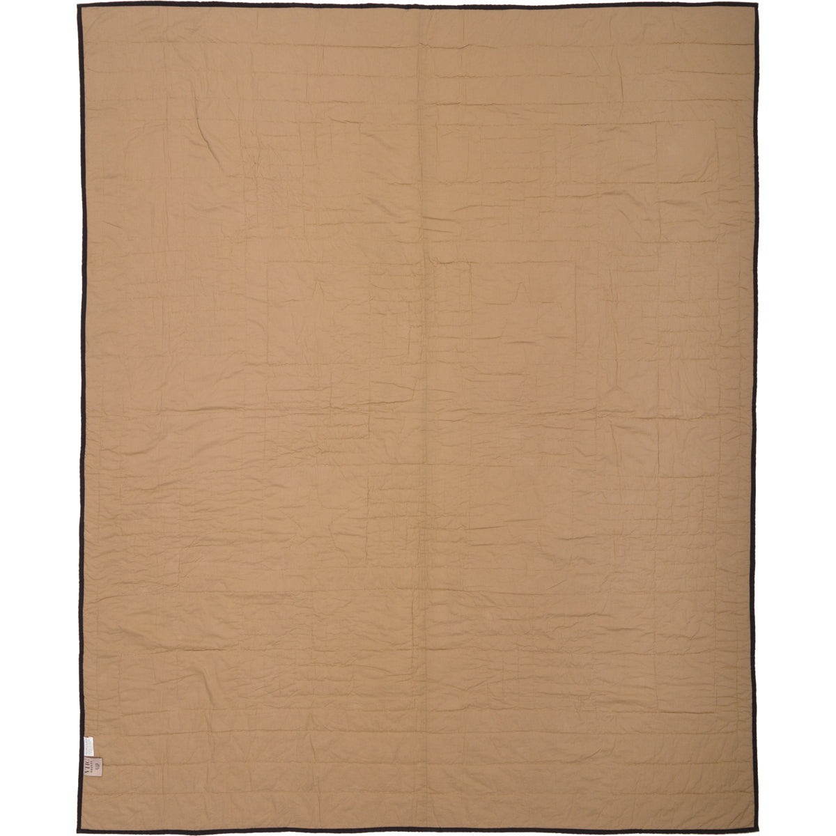 Black Check Star Quilt