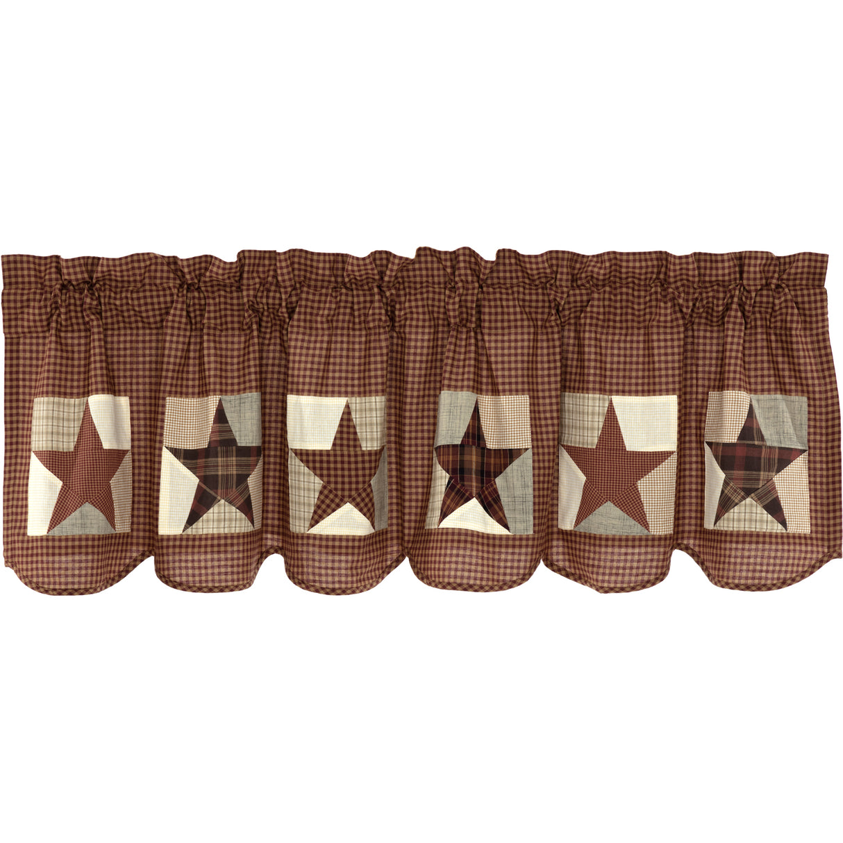 Abilene Patch Block and Star Valance