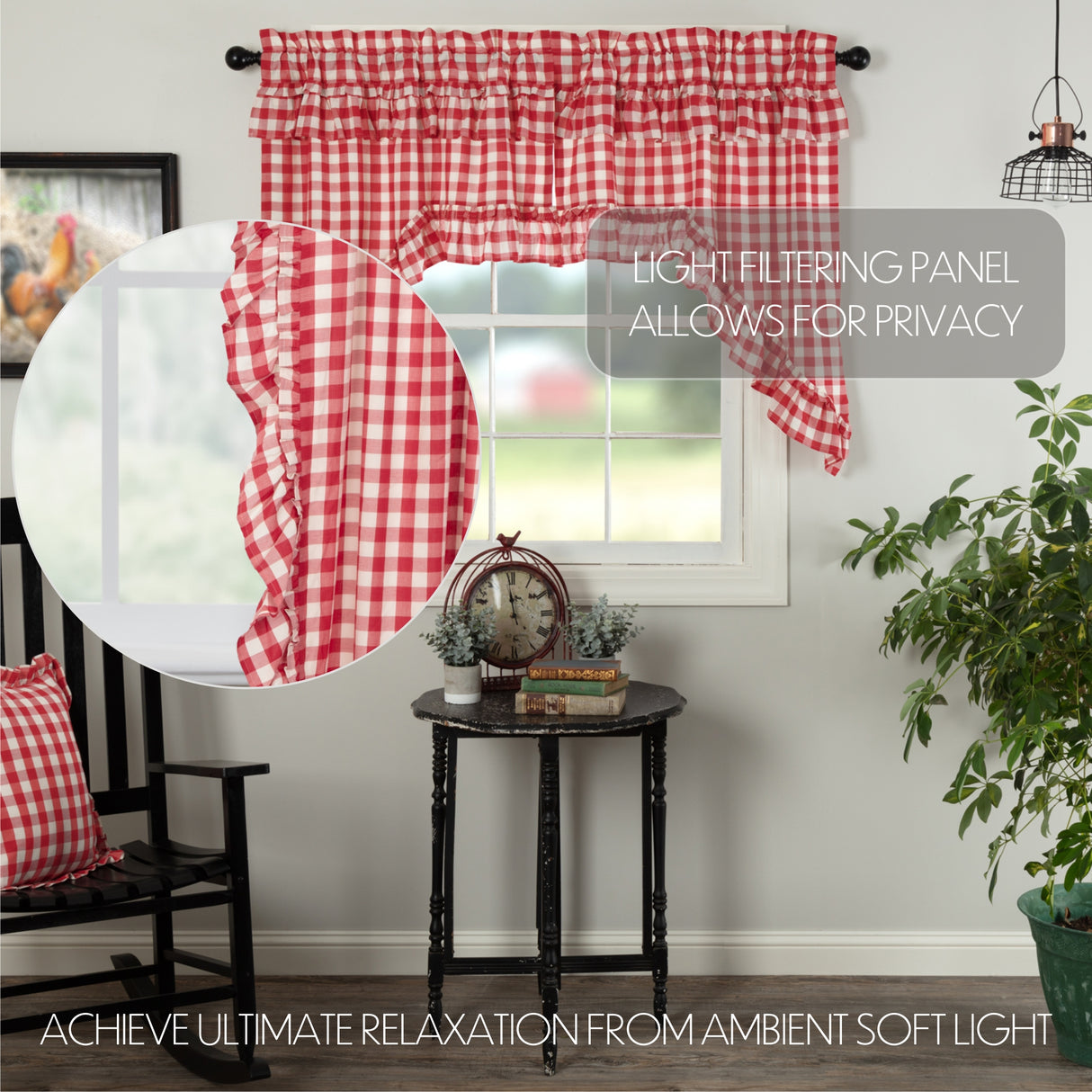 Annie Buffalo Check Curtain Set