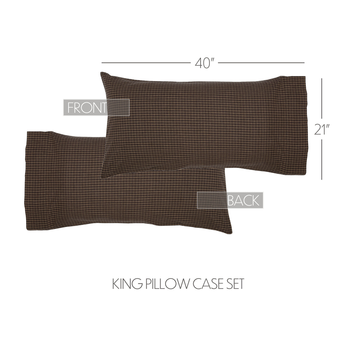 Kettle Grove Pillow Case Set of 2
