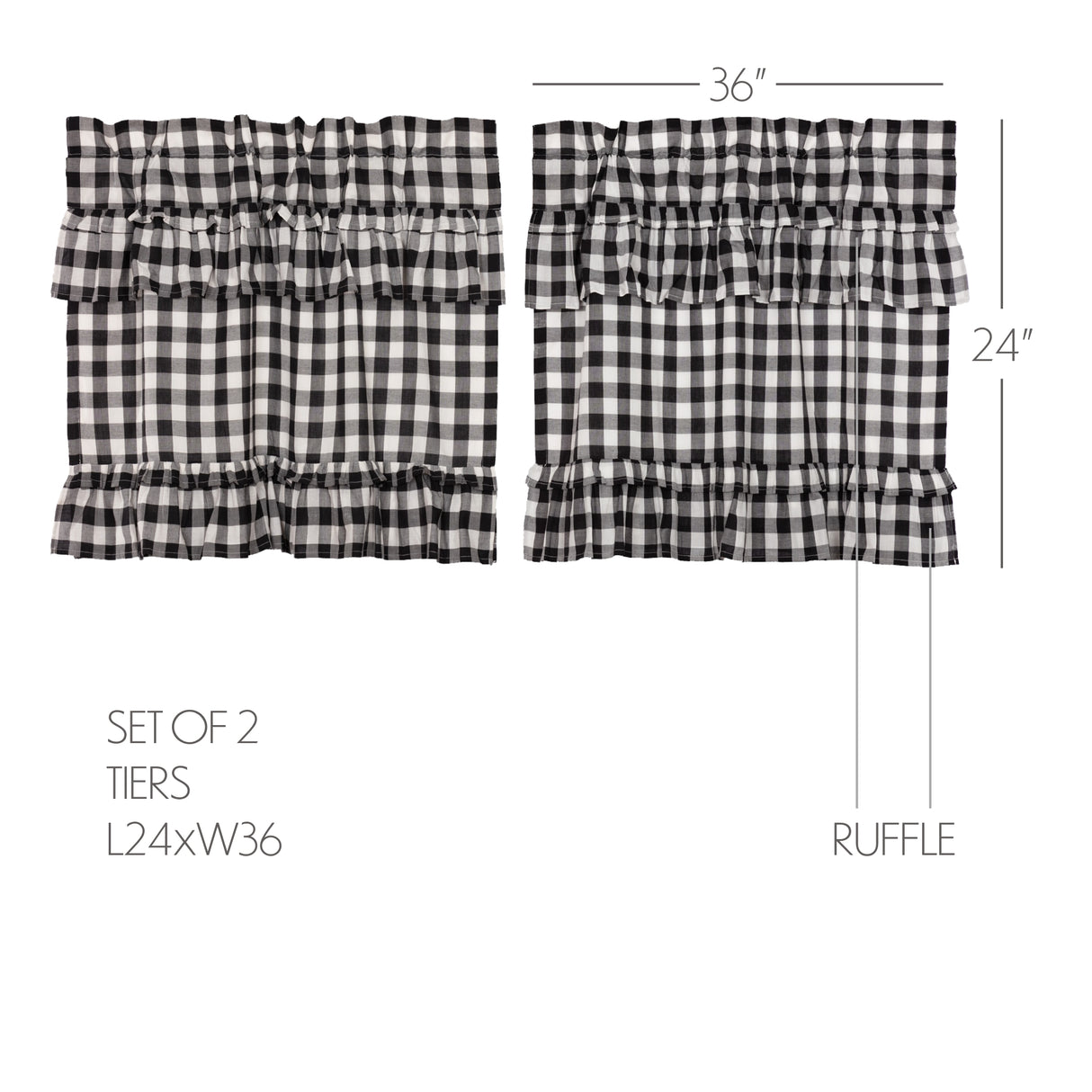 Annie Buffalo Check Curtain Set