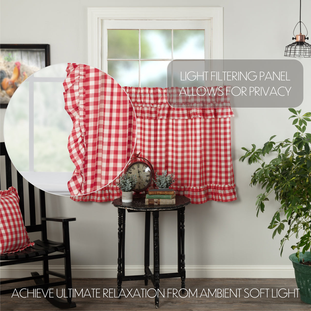 Annie Buffalo Check Curtain Set