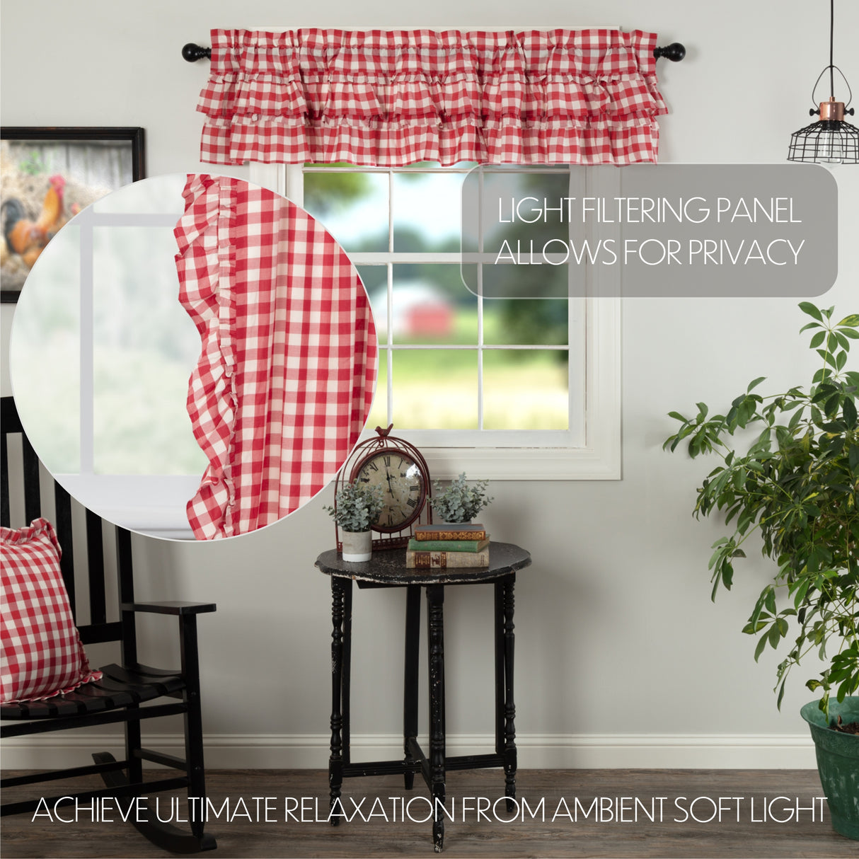 Annie Buffalo Check Curtain Set