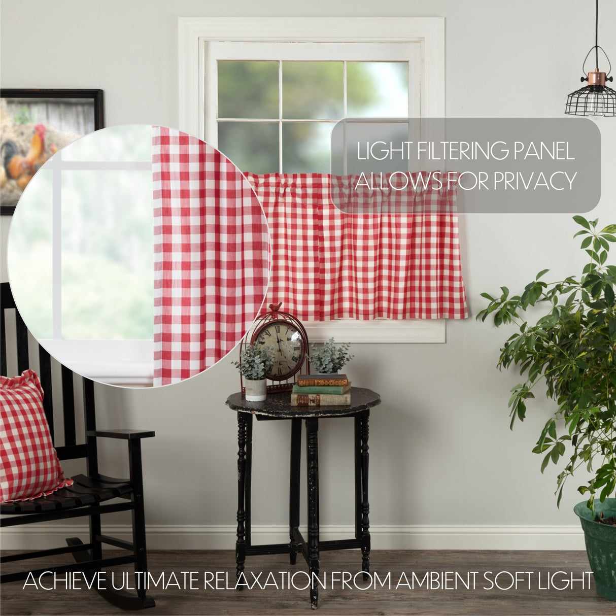 Annie Buffalo Check Curtain Set