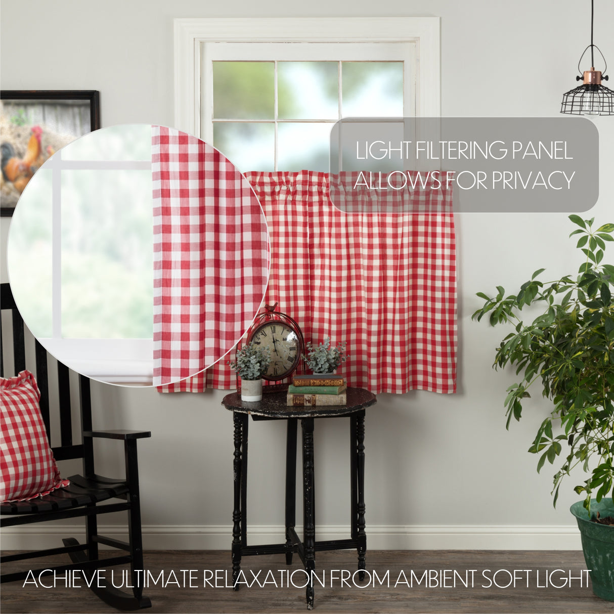 Annie Buffalo Check Curtain Set