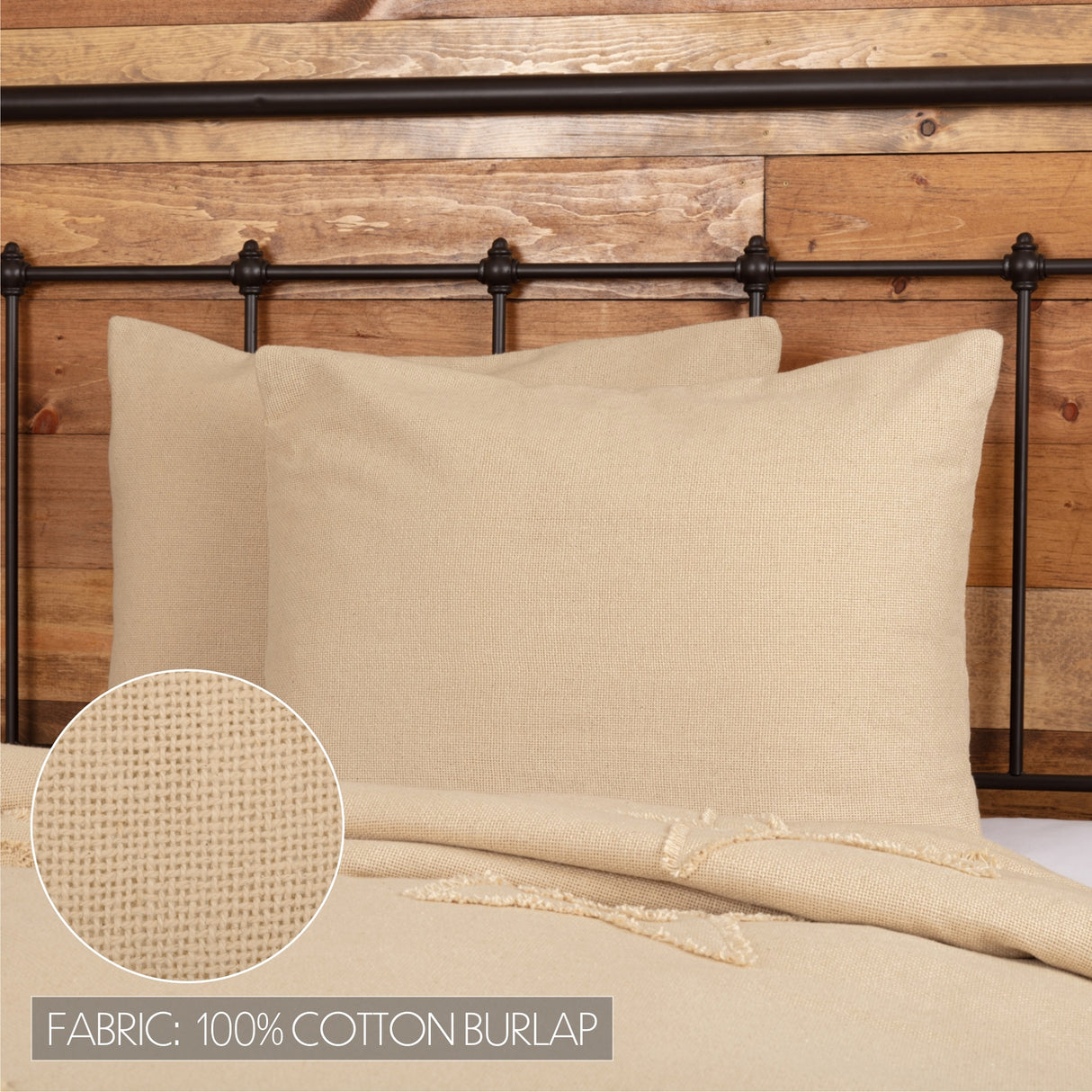 Burlap Sham