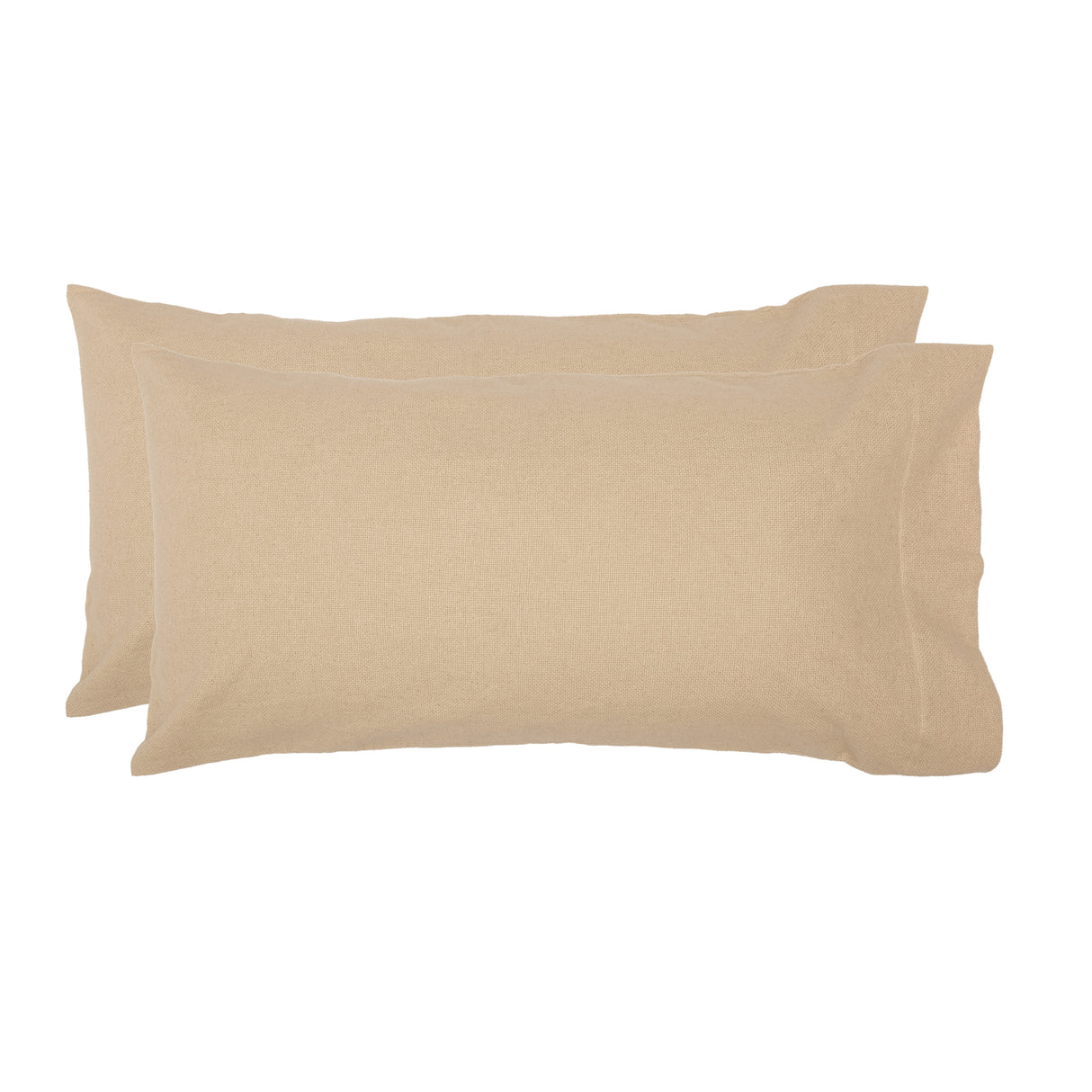 Burlap Pillow Case Set of 2