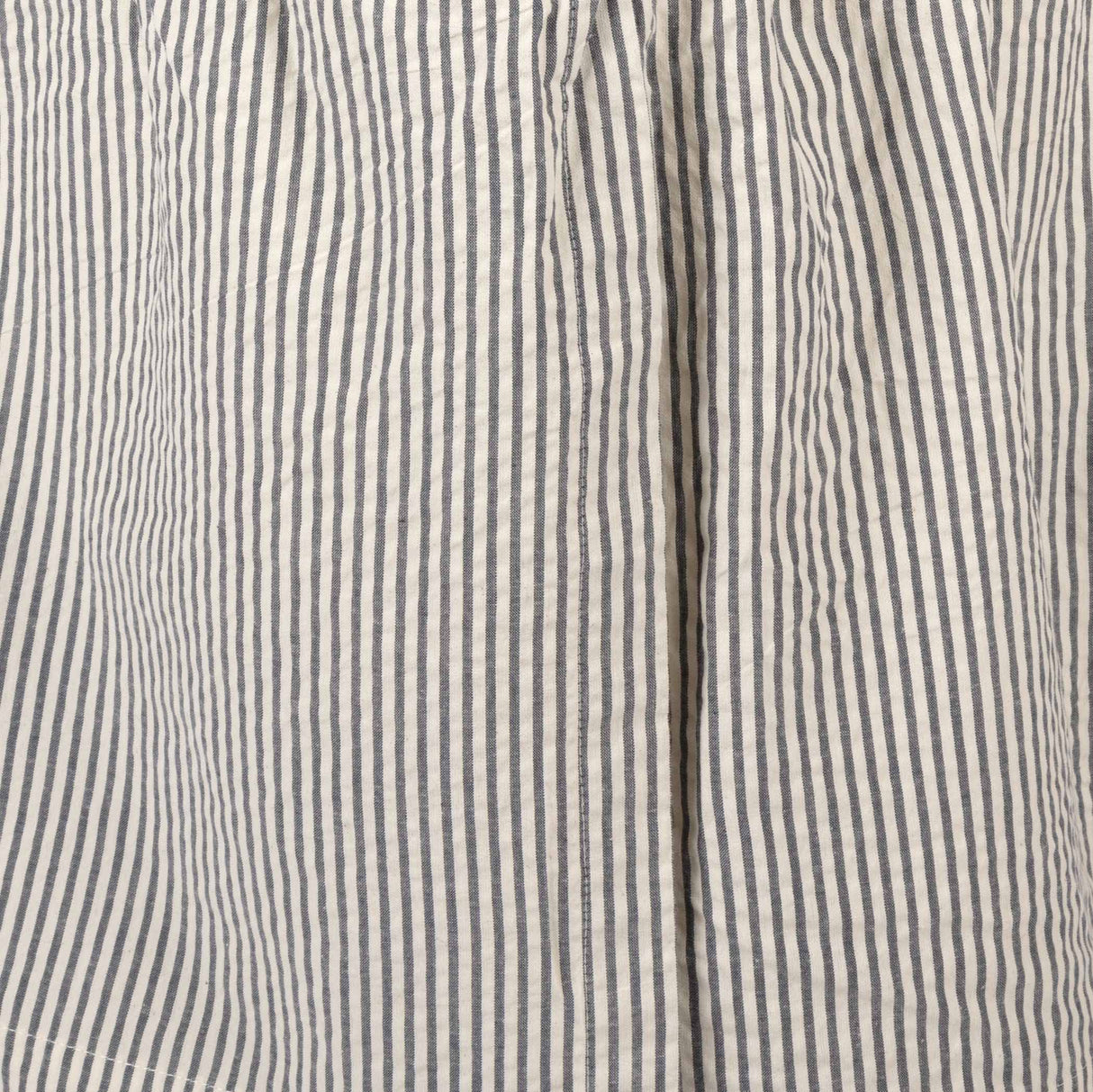 Hatteras Seersucker Ticking Stripe Bed Skirt