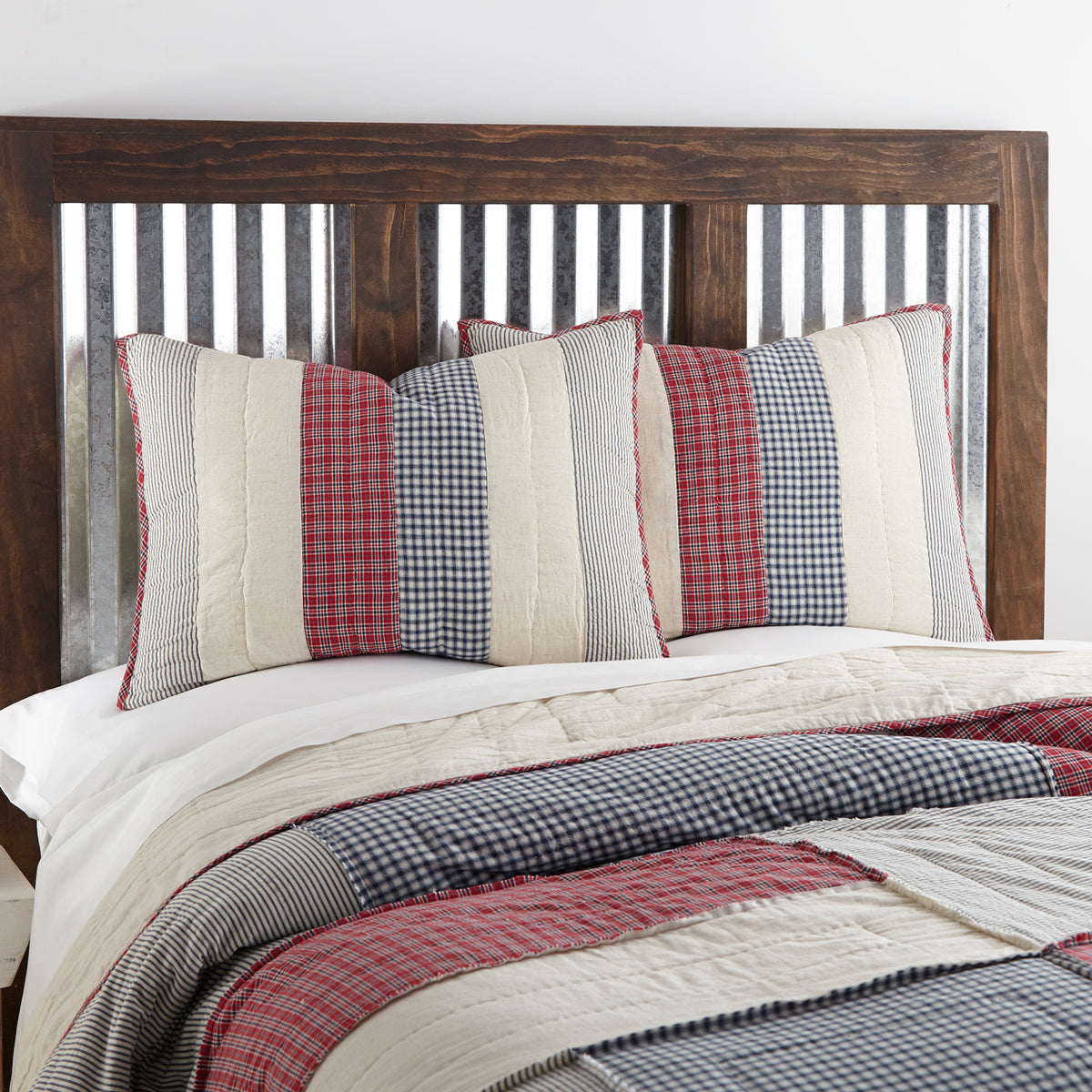 Hatteras Patch Standard Sham 21x27, Set of 2