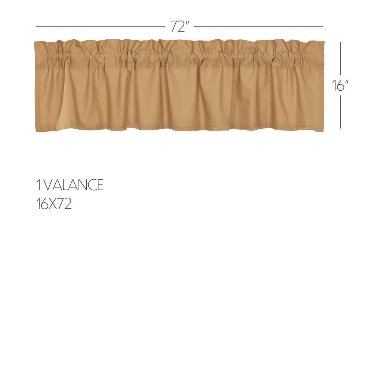 Simple Life Flax Curtain Set