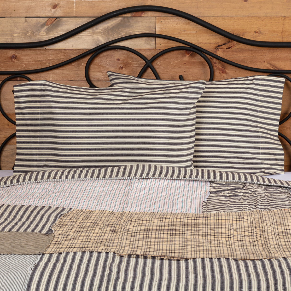 Ashmont Ticking Stripe Pillow Case Set of 2