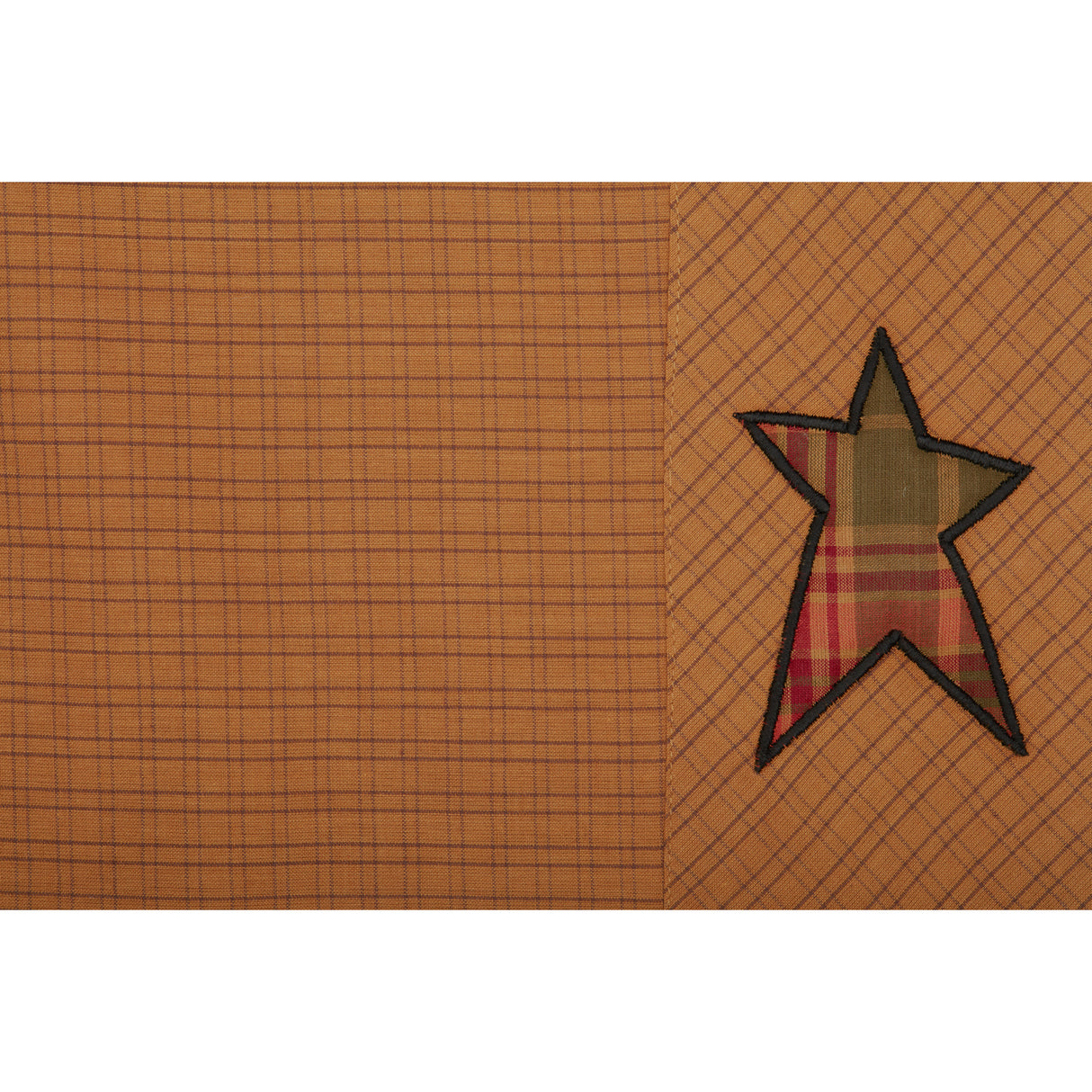 Stratton Pillow Case w/Applique Star Set of 2