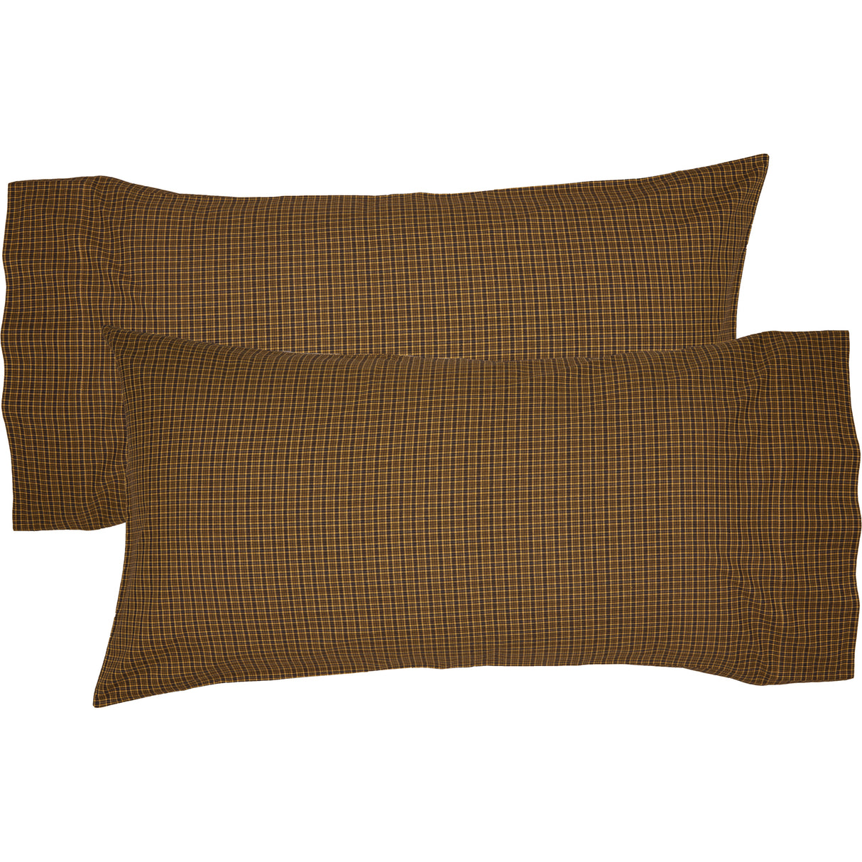 Tea Cabin Plaid Pillow Case Set of 2
