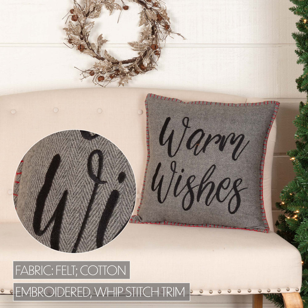 Anderson Warm Wishes Pillow 18x18