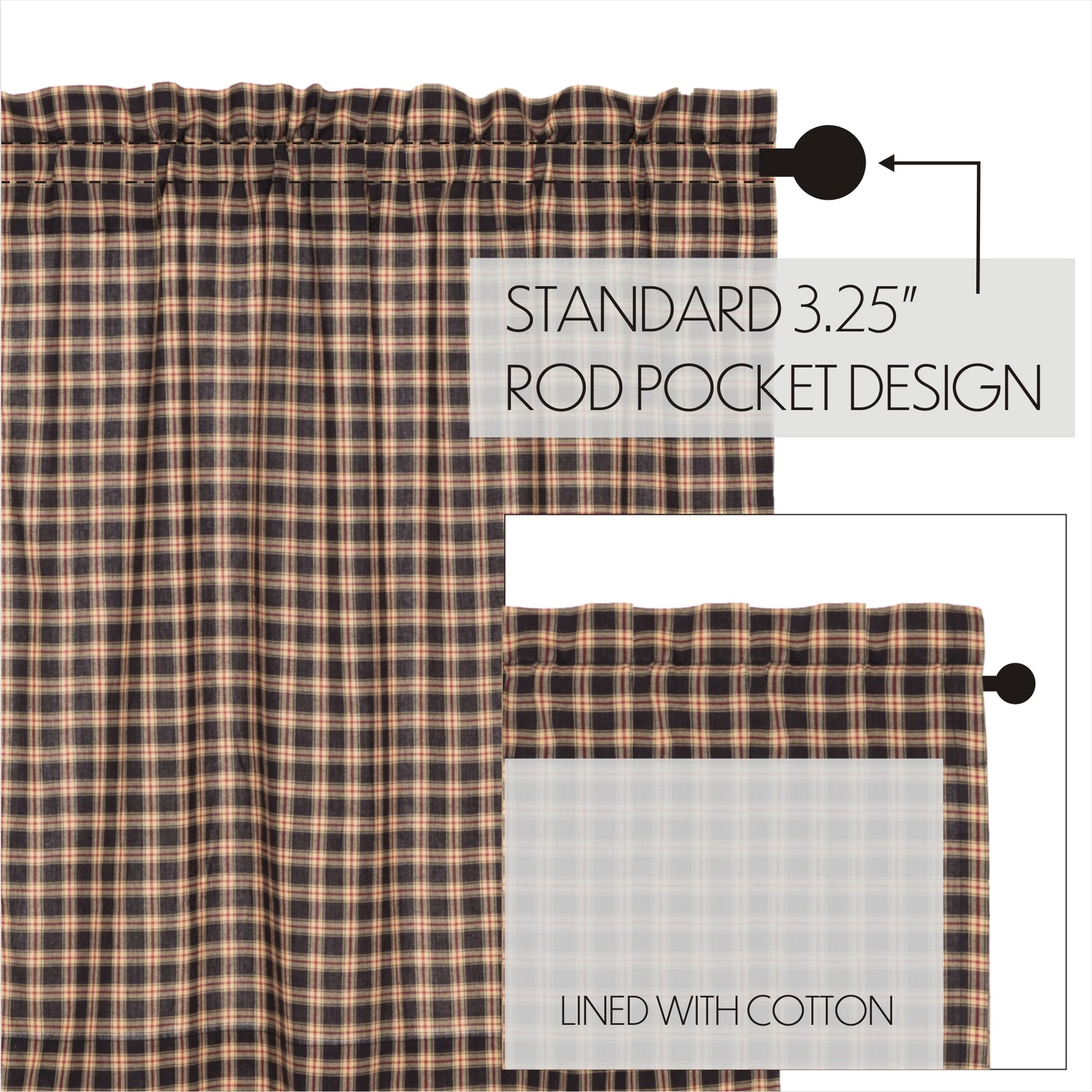 Bingham Star Curtain Set