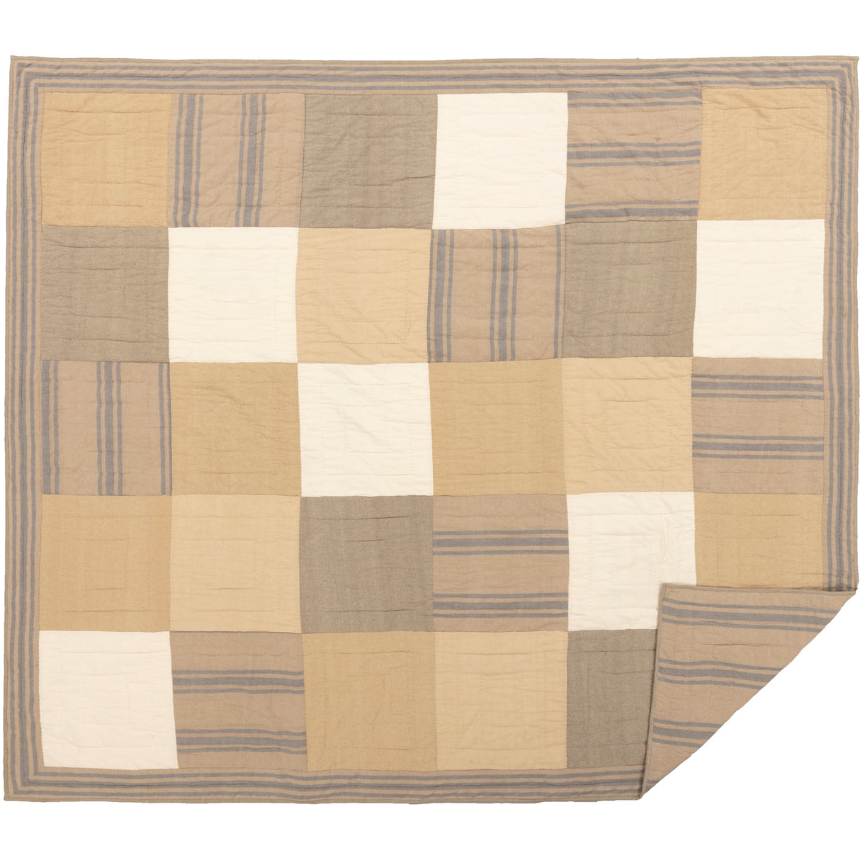 Farmer's Market King Quilt 110Wx97L