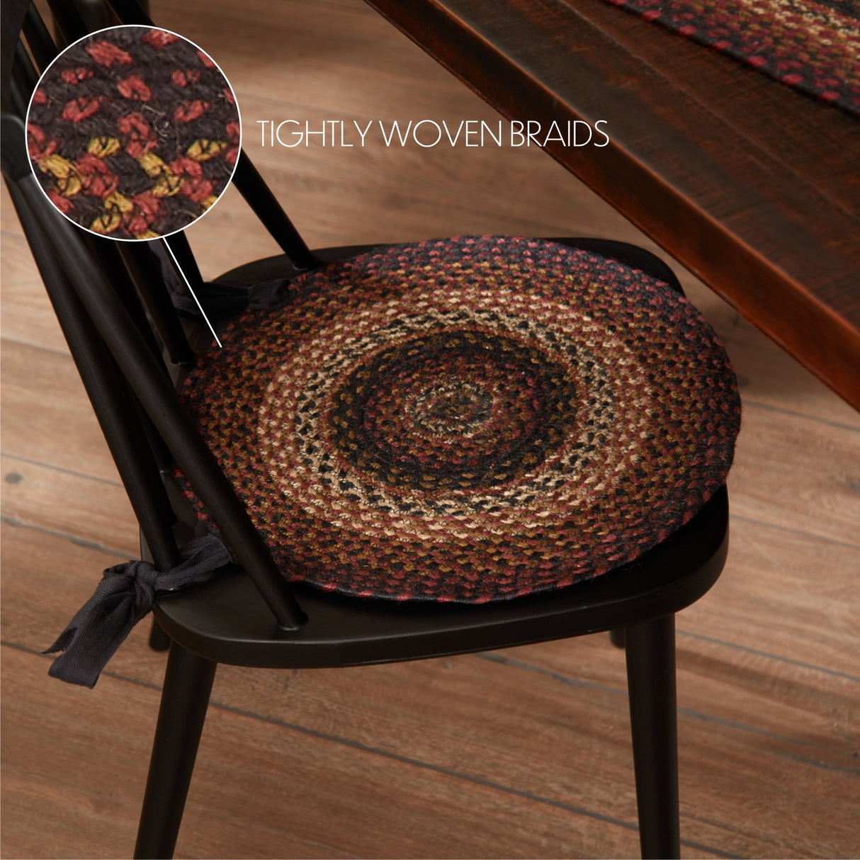 Beckham Jute 15 Inch Chair Pad
