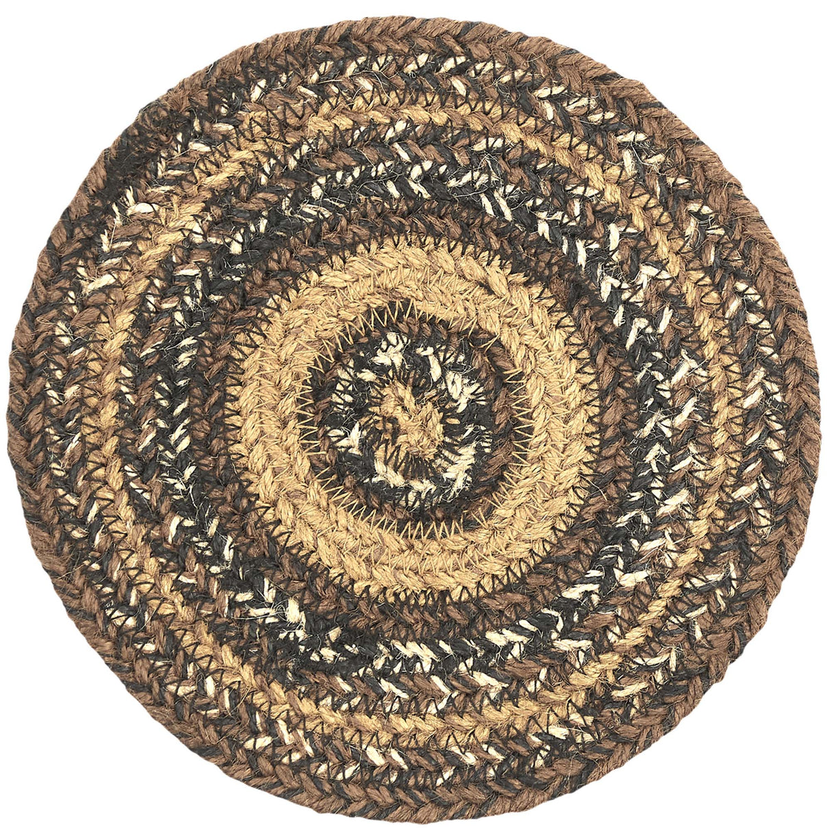 Espresso Jute Trivet 8, Set of 3