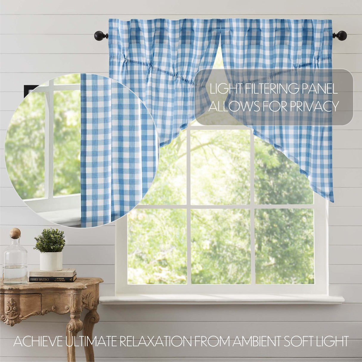 Annie Buffalo Check Curtain Set