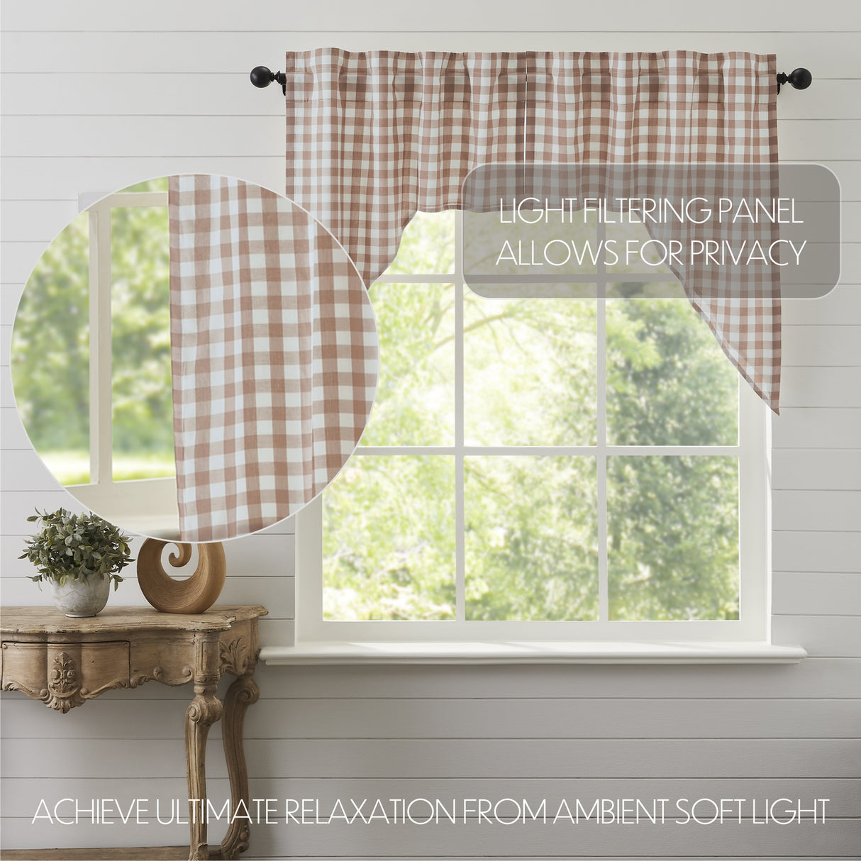 Annie Buffalo Check Curtain Set