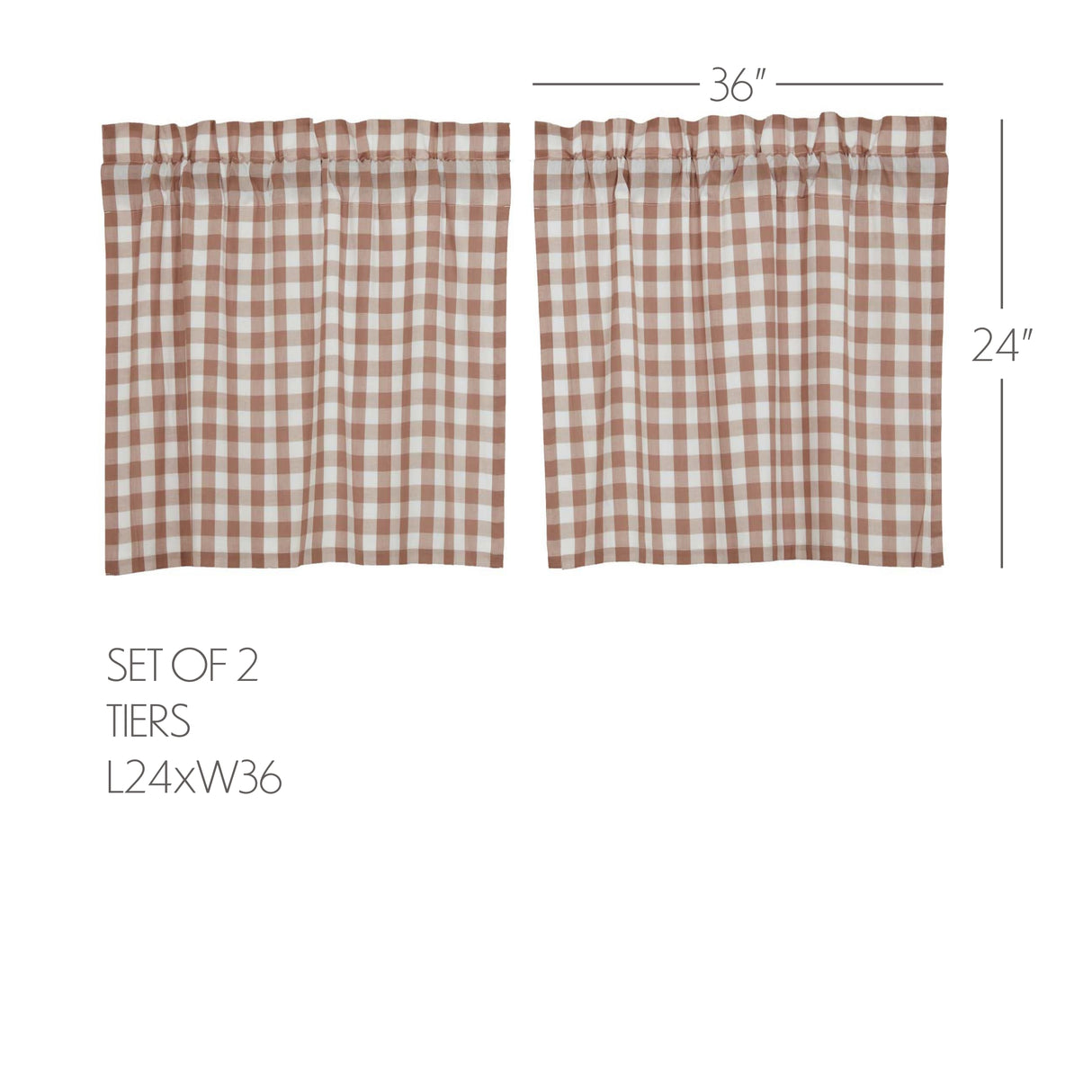 Annie Buffalo Check Curtain Set