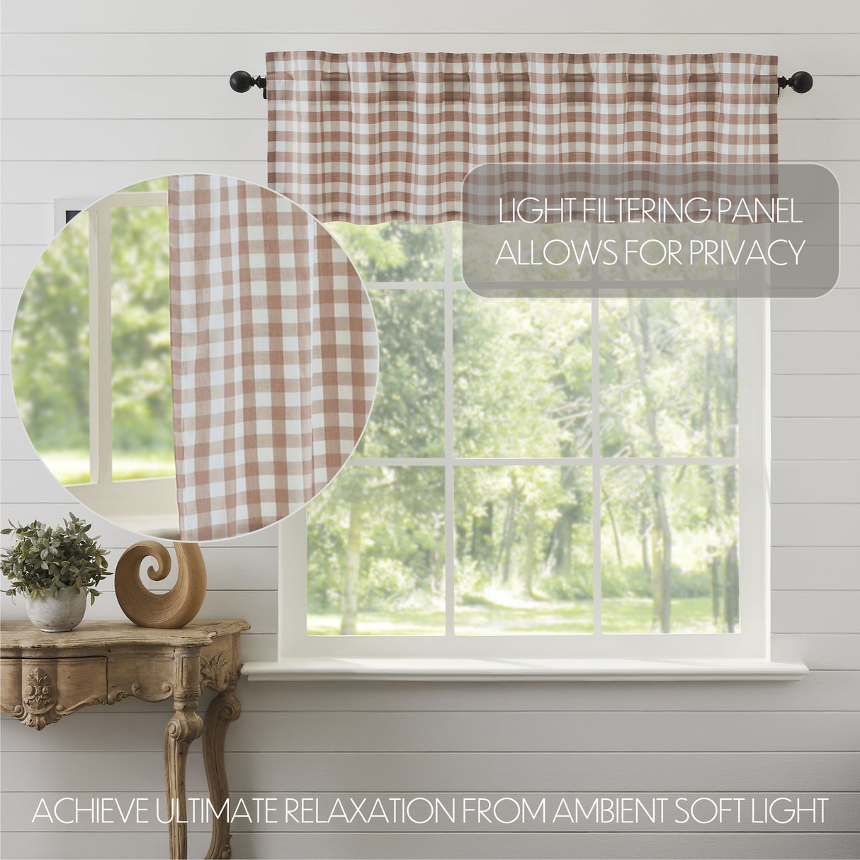 Annie Buffalo Check Curtain Set