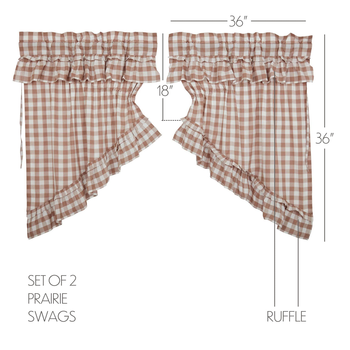 Annie Buffalo Check Curtain Set