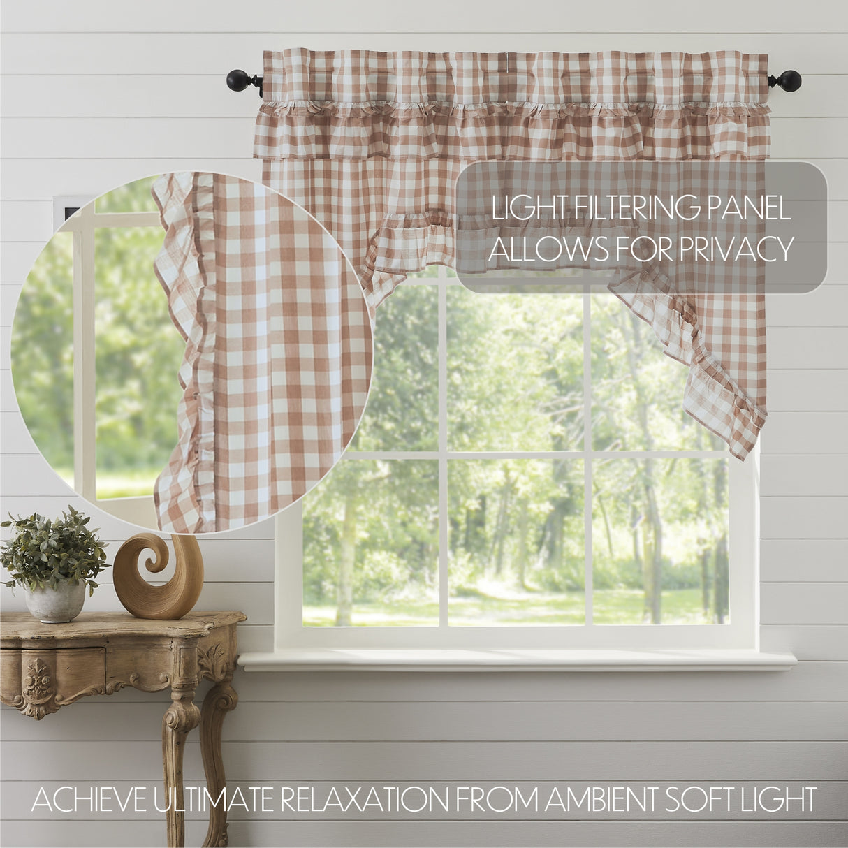 Annie Buffalo Check Curtain Set