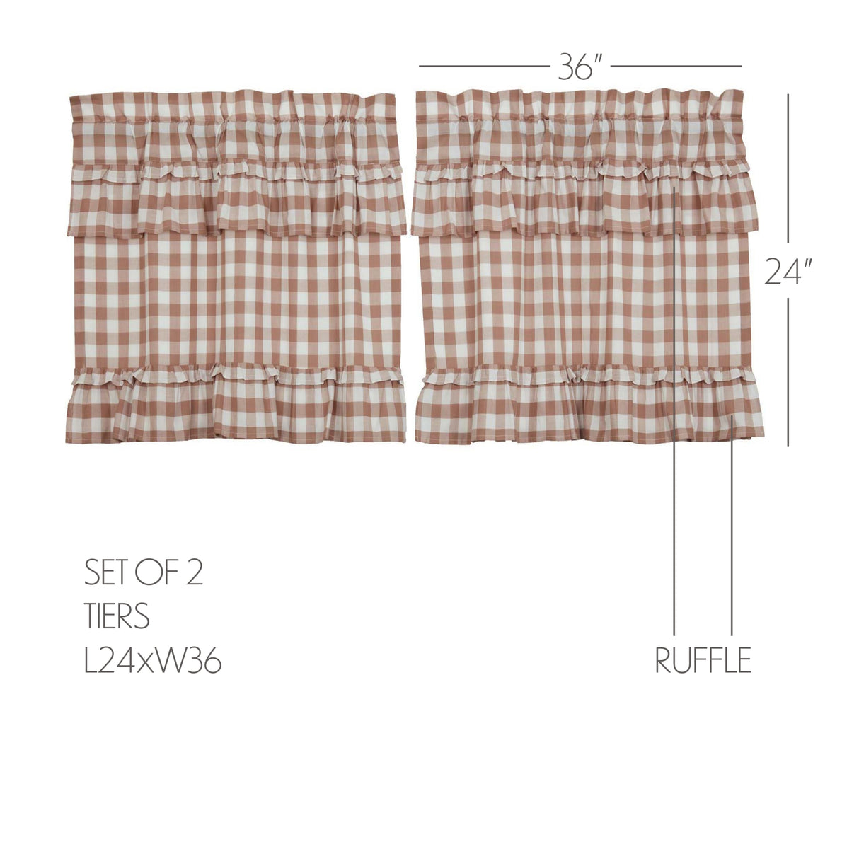 Annie Buffalo Check Curtain Set