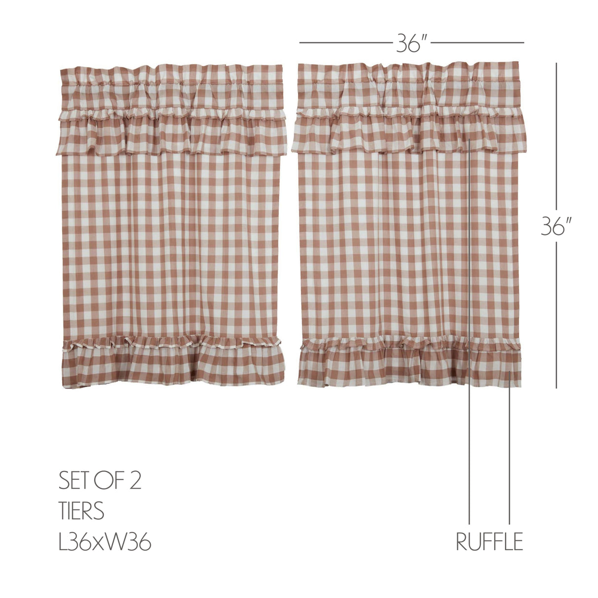 Annie Buffalo Check Curtain Set